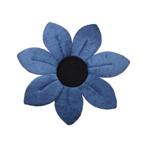 وردة الاستحمام اسفنج لون ازرق (1)