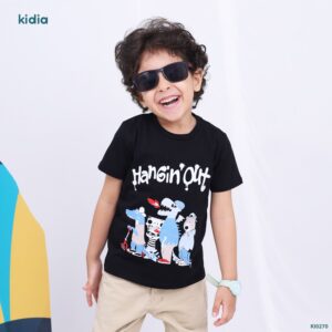 تيشيرت Hanging out  أولادي نص كم