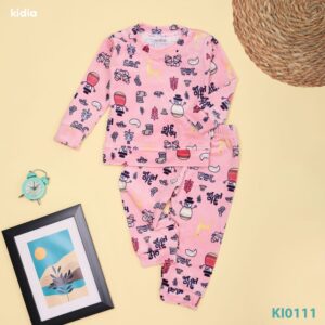 دفاية Snowman أطفال قطيفة هايدي مبطن وبر من كيديا – Pink