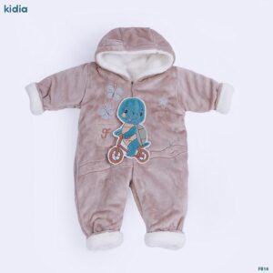 سالوبيت Turtles بيبي أولادي قطيفة مبطن فرو