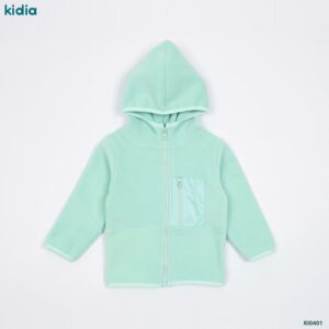 سويتشيرت بيبي بناتي فليس| Turquoise