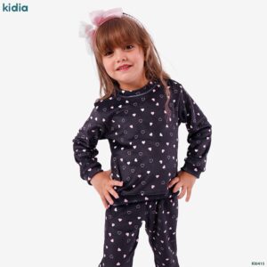دفاية Little Hearts قطيفة هايدي مبطن وبر من كيديا
