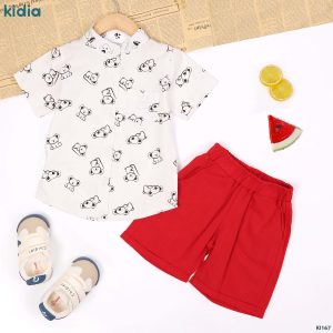 طقم  sleepy koala أولادي قطعتين صيفي