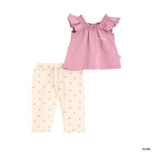 طقم wonderful  بيبي بناتي صيفي