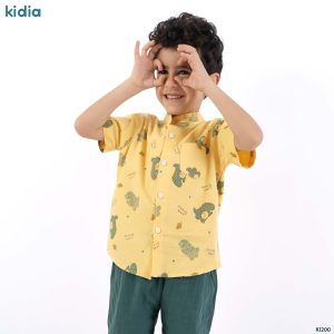 طقم 
Little Dino أولادي قطعتين صيفي