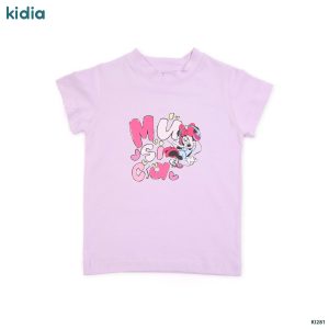تيشيرت Minnie Mouse بناتي نص كم