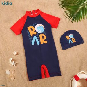 مايوه ROAR بدله اولادي نص كم + بونيه