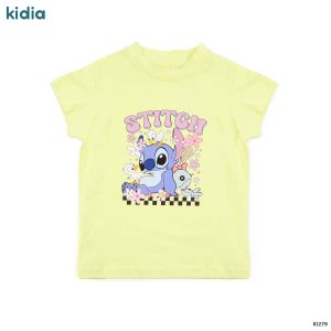 تيشيرت stitch بناتي نص كم
