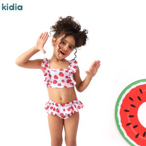 مايوه بكيني Strawberry بناتي من كيديا