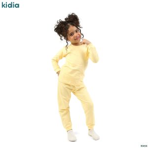 دفاية ميلتون مبطن وبر أطفال بناتي وأولادي من كيديا – Yellow