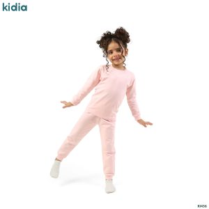 دفاية ميلتون مبطن وبر أطفال بناتي من كيديا – pink