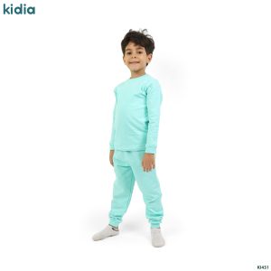 دفاية ميلتون مبطن وبر أطفال بناتي وأولادي من كيديا – mint blue